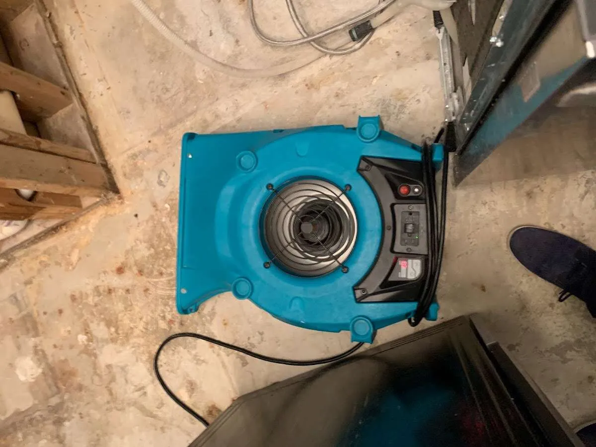Air mover drying equipment for Mold Remediation & Removal in Escanaba